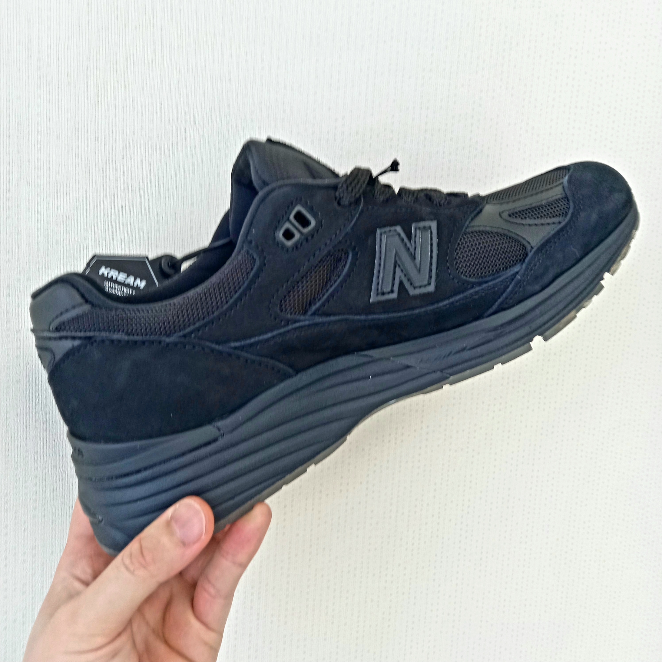 New Balance x Stone Island 991v2 Made in UK Black 착용 스타일 - 9