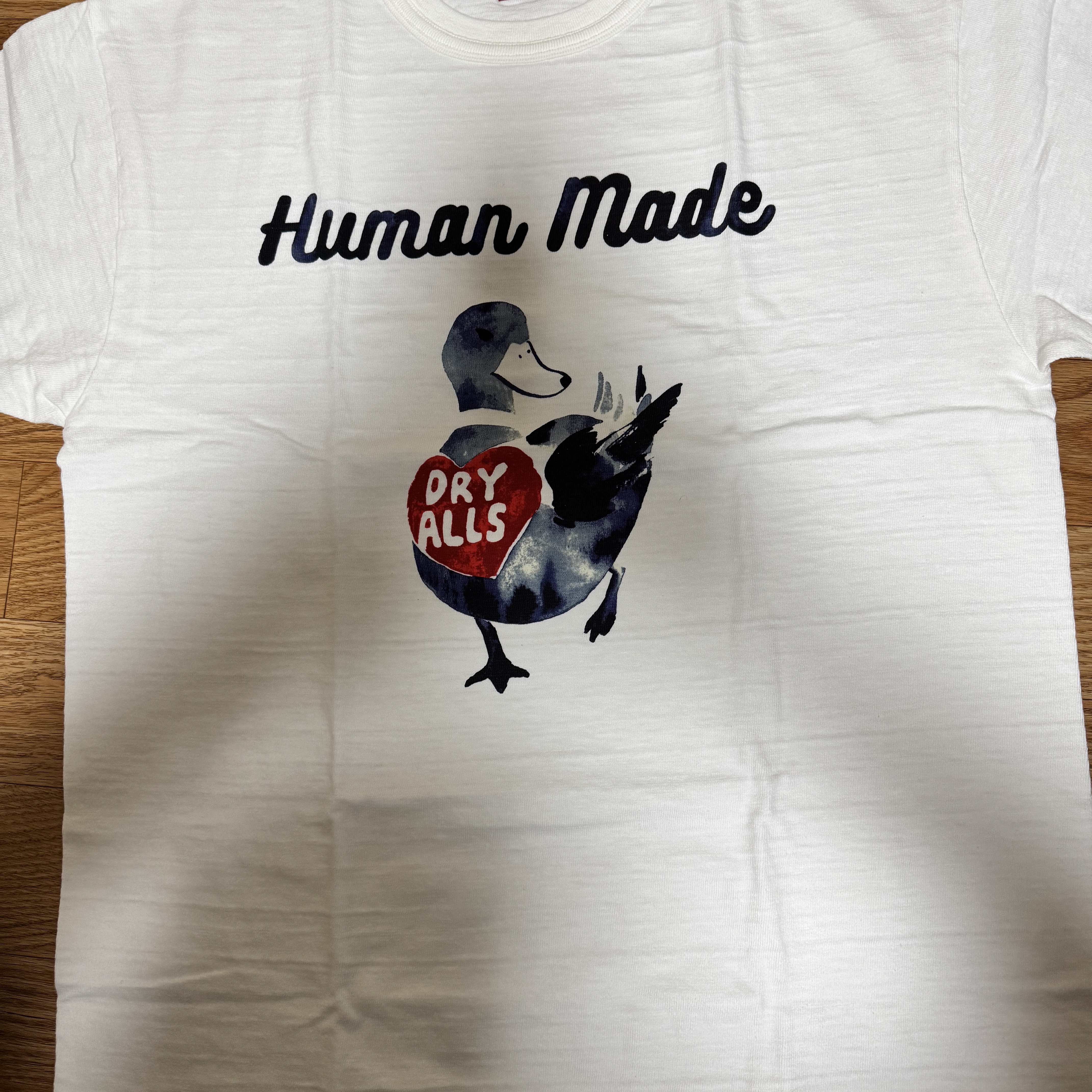 Human Made Graphic T-Shirt #3 White 착용 스타일 - 1