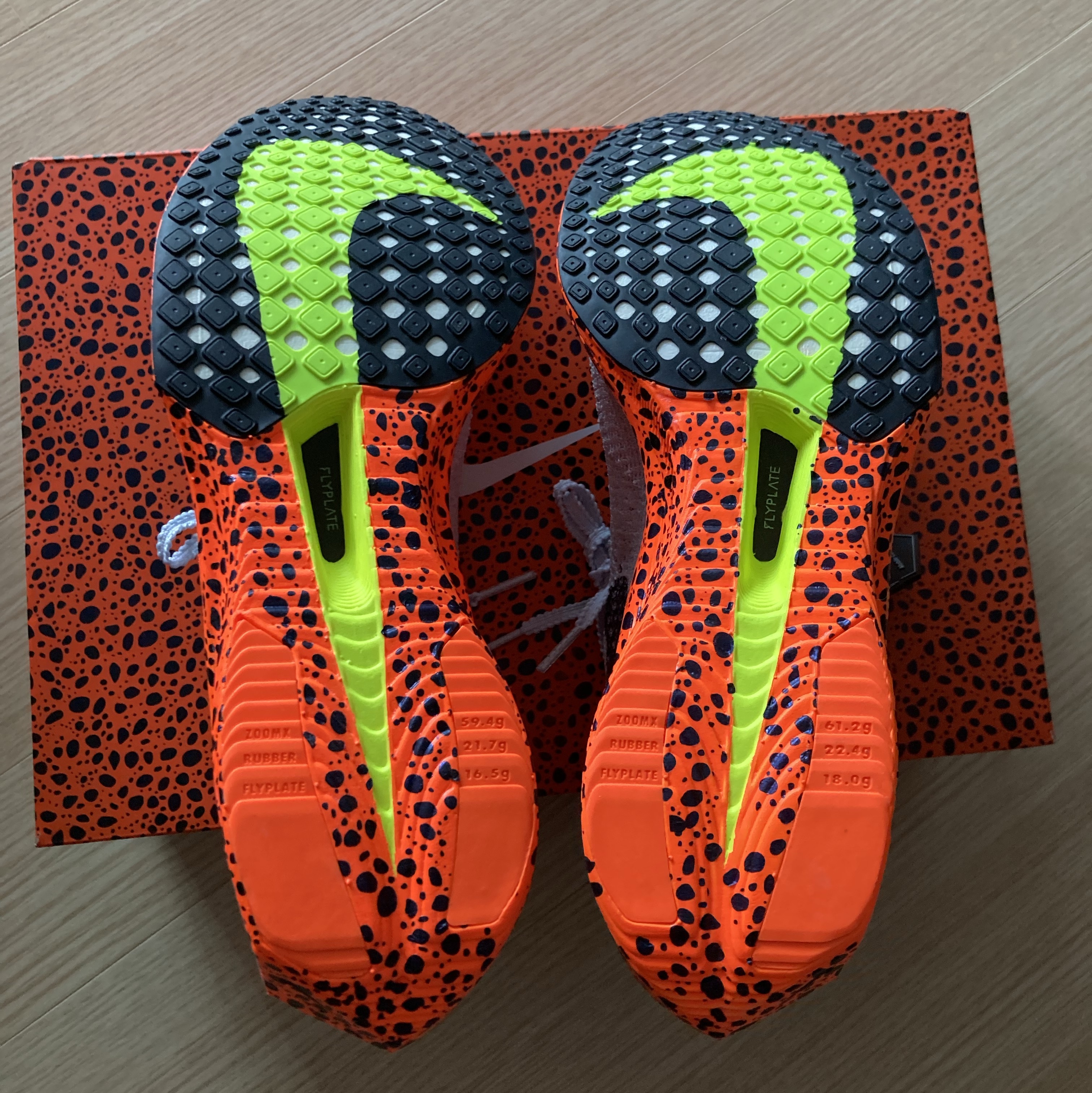 Nike ZoomX Vaporfly Next% 3 Electric 착용 스타일 - 7