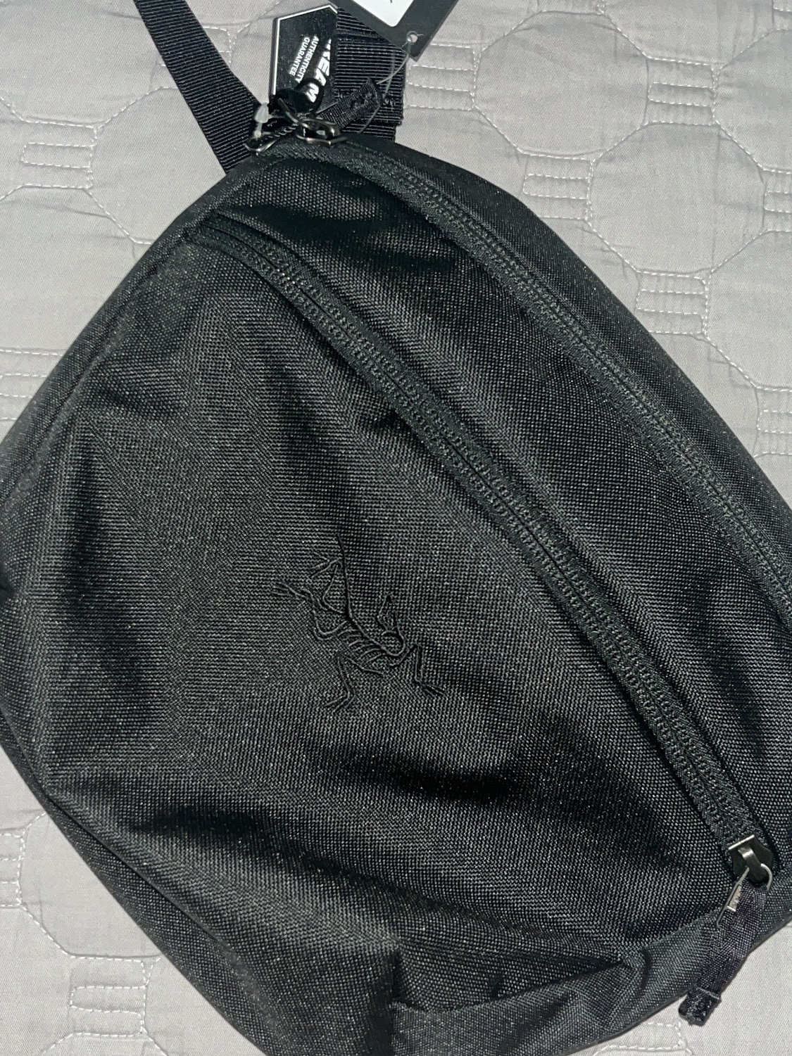 Arc'teryx Mantis 2 Waistpack Black II 착용 스타일 - 2