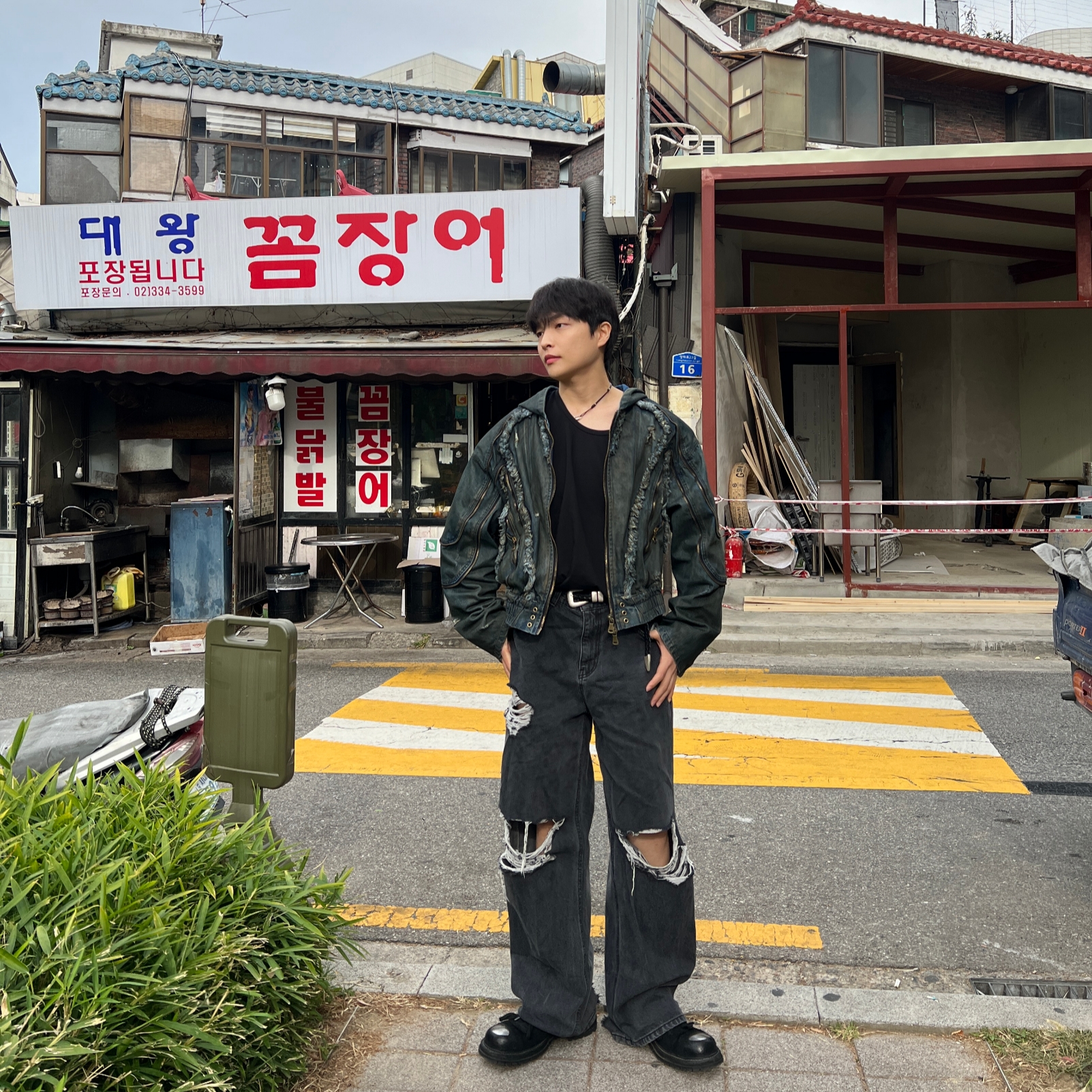[KREAM 단독] LOSTGARDEN Nestor 착용 스타일