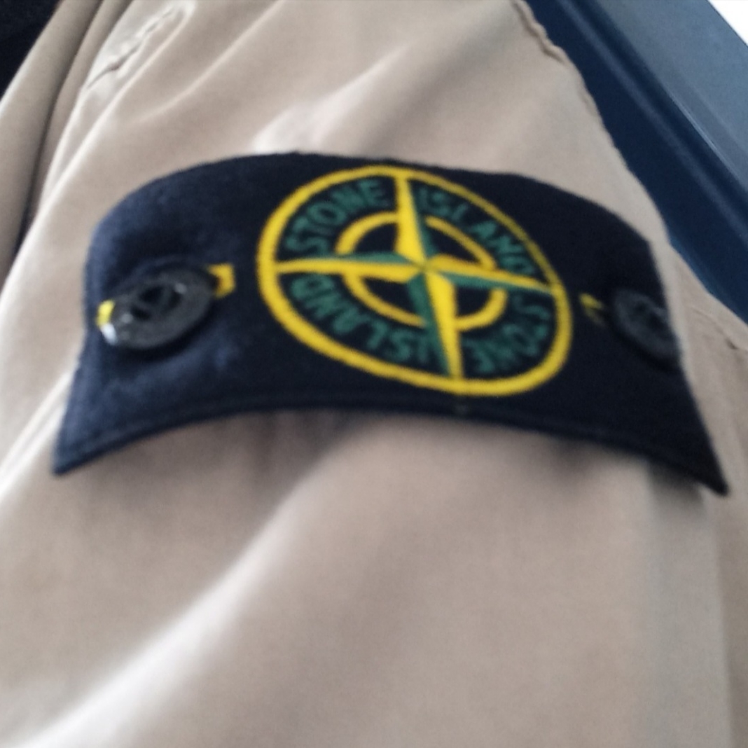 Stone Island 115WN Old Treatment Overshirt Dove Grey - 23SS 착용 스타일 - 10