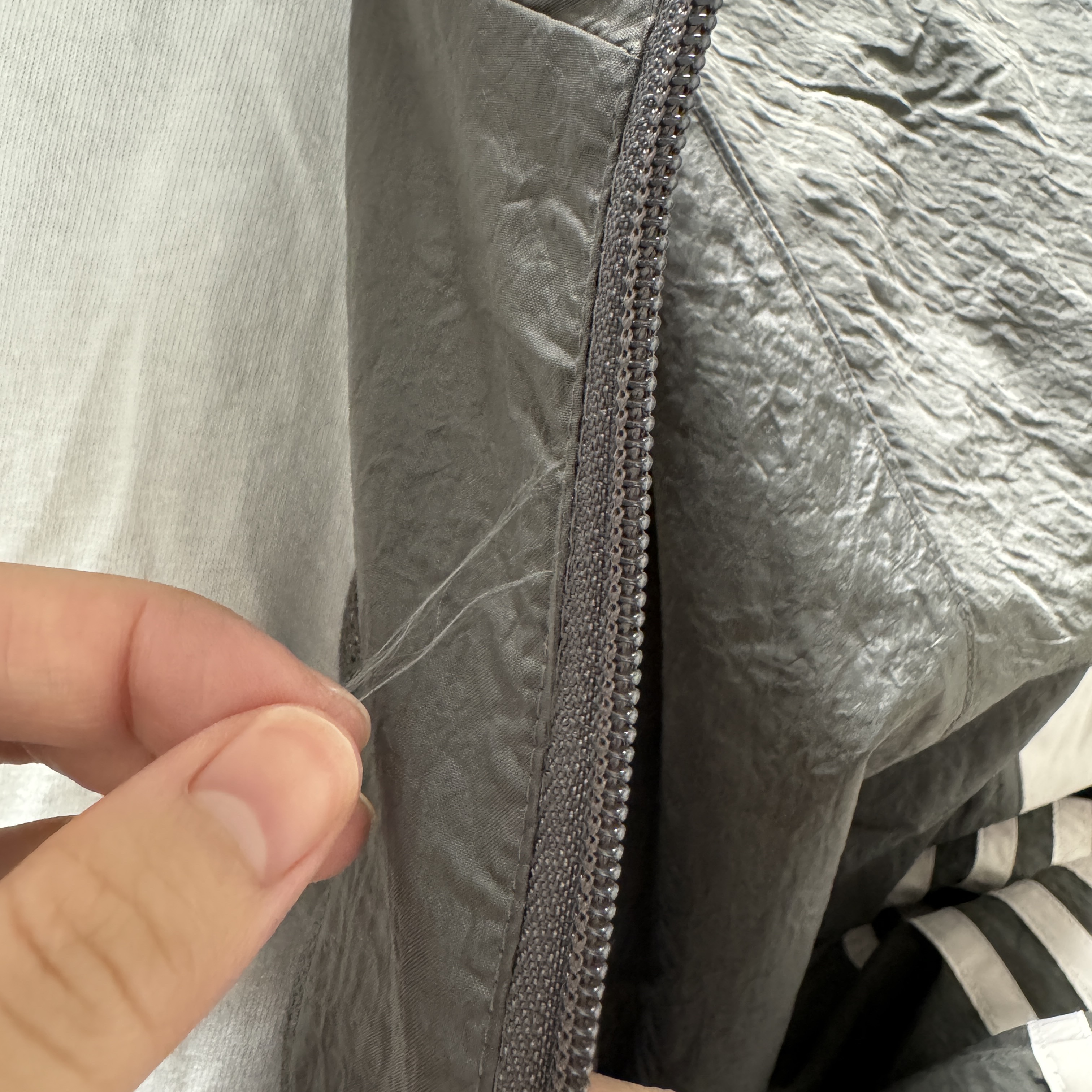 Adidas Real Madrid Originals Track Top Charcoal Grey - KR Sizing 착용 스타일 - 3