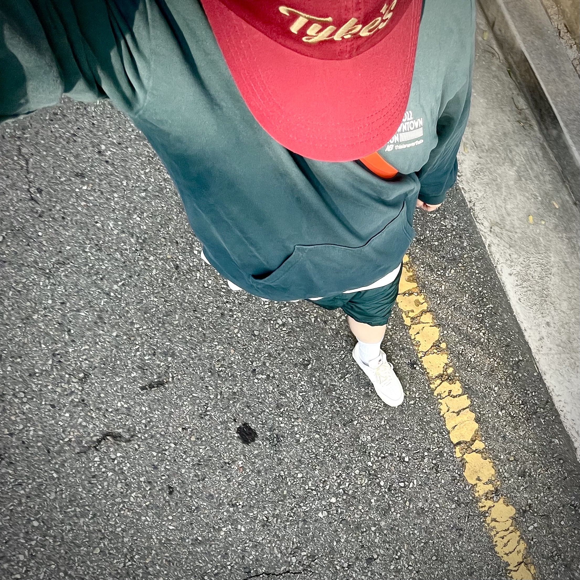 Nike Air Force 1 '07 PRM Vintage Sail 착용 스타일 - 1