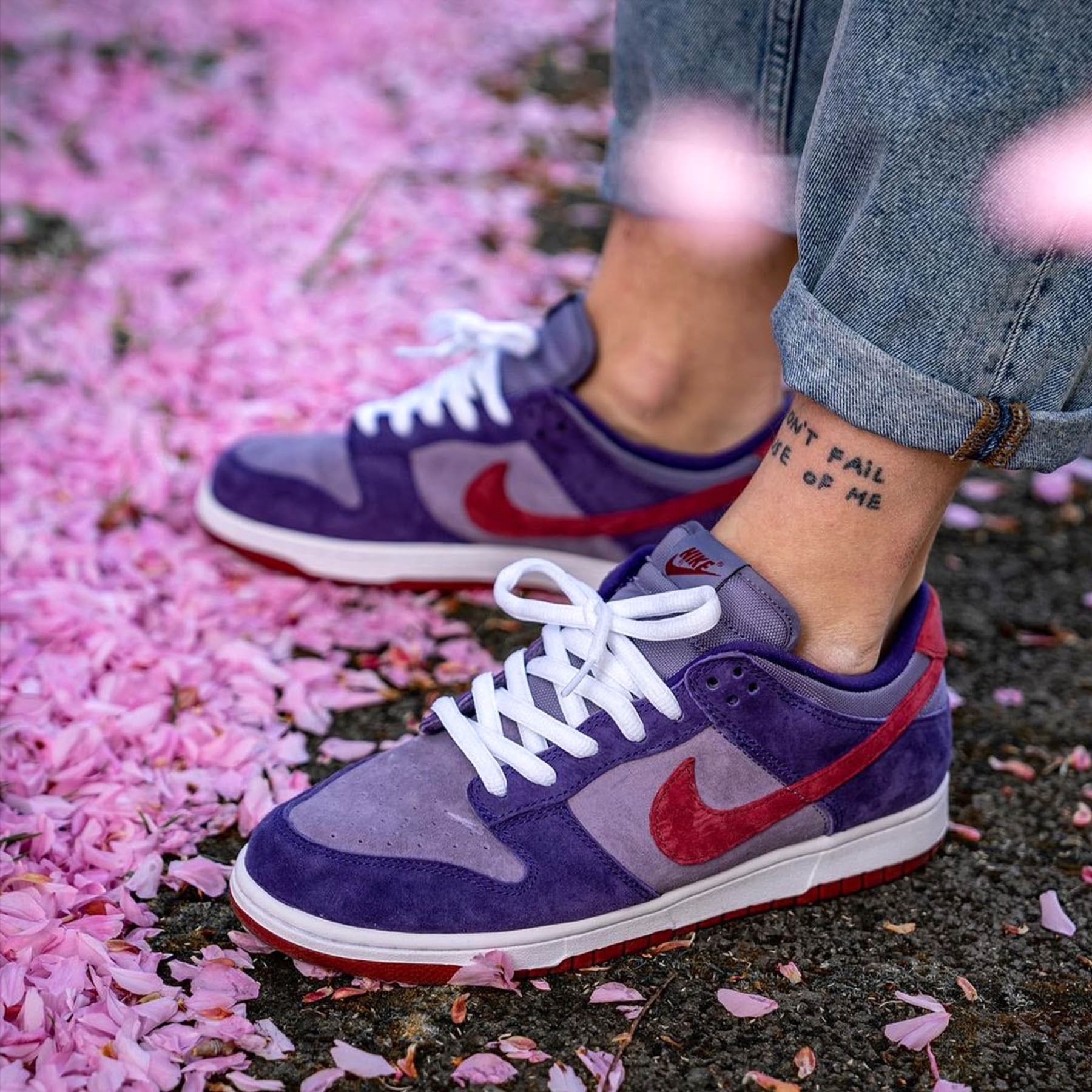 Nike Dunk Low SP Plum 2024, Nike SB Dunk Low Pro Court Purple 착용 스타일
