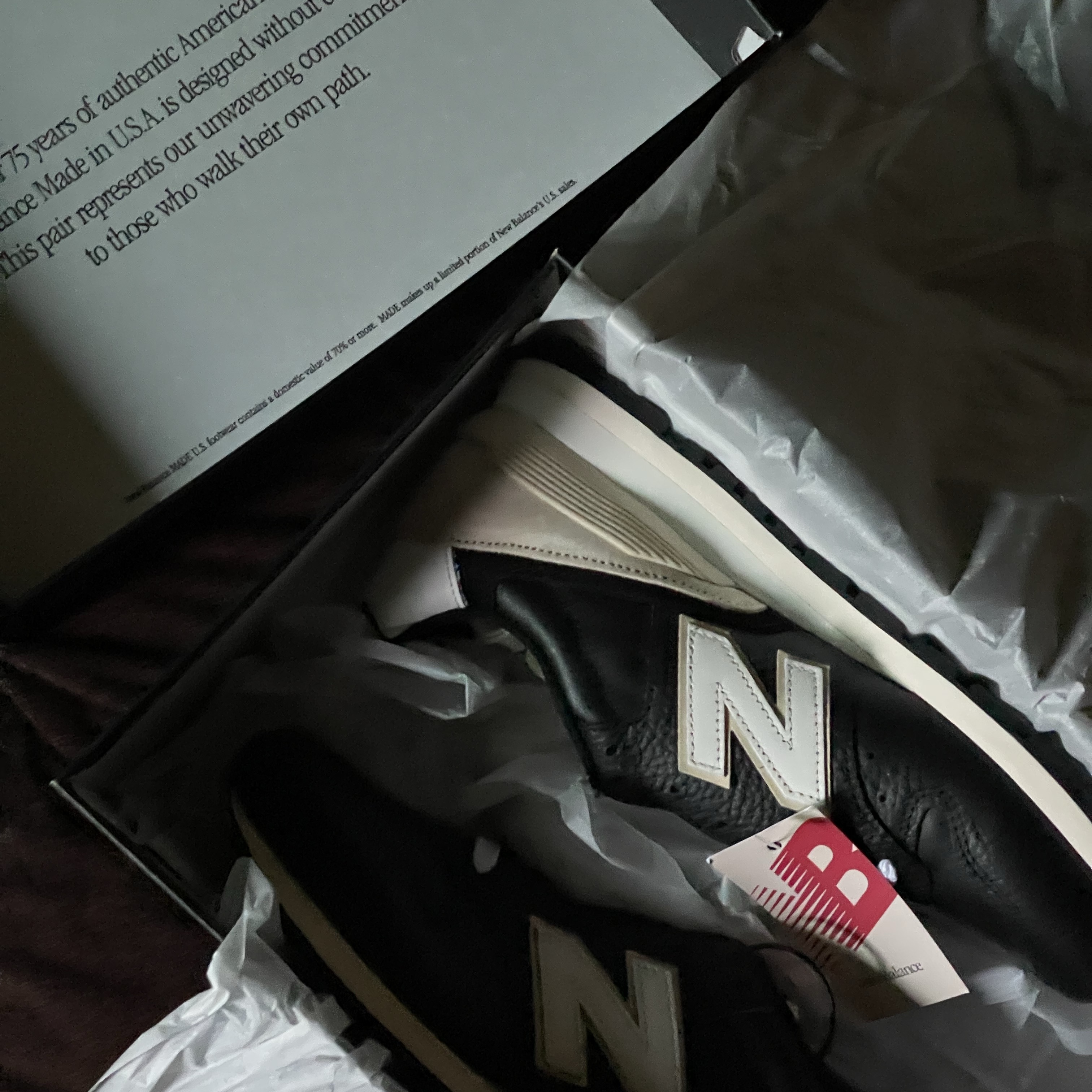 New Balance x Aime Leon Dore Made in USA 996 Black Sandstone 착용 스타일