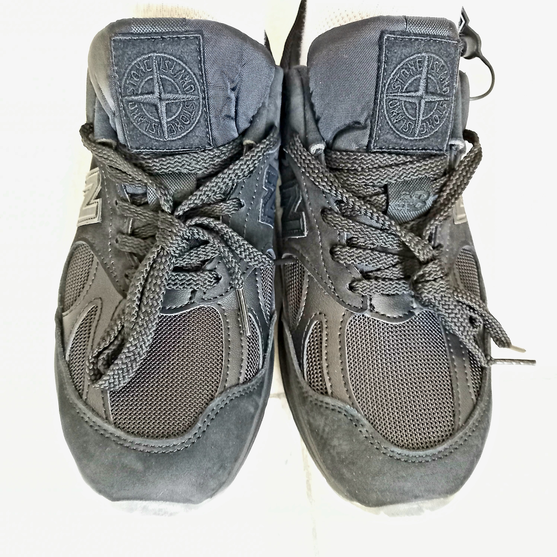 New Balance x Stone Island 991v2 Made in UK Black 착용 스타일 - 1