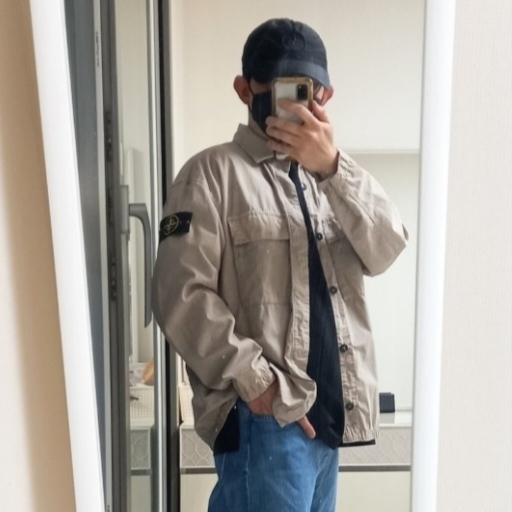 Stone Island 115WN Old Treatment Overshirt Dove Grey - 23SS 착용 스타일 - 9