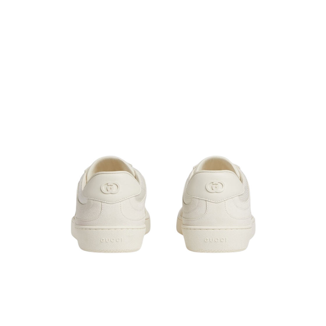 구찌 인터로킹 G 스니커즈 화이트 스웨이드(Gucci Interlocking G Sneakers White Suede) - 3