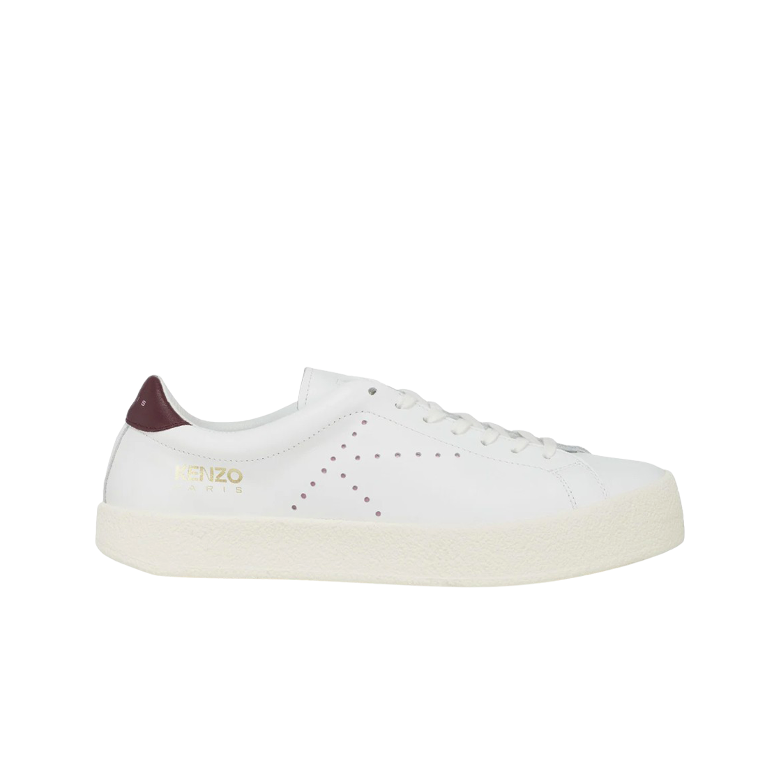 (W) 겐조 스윙 로우탑 스니커즈 화이트((W) Kenzo Swing Low Top Sneakers White)