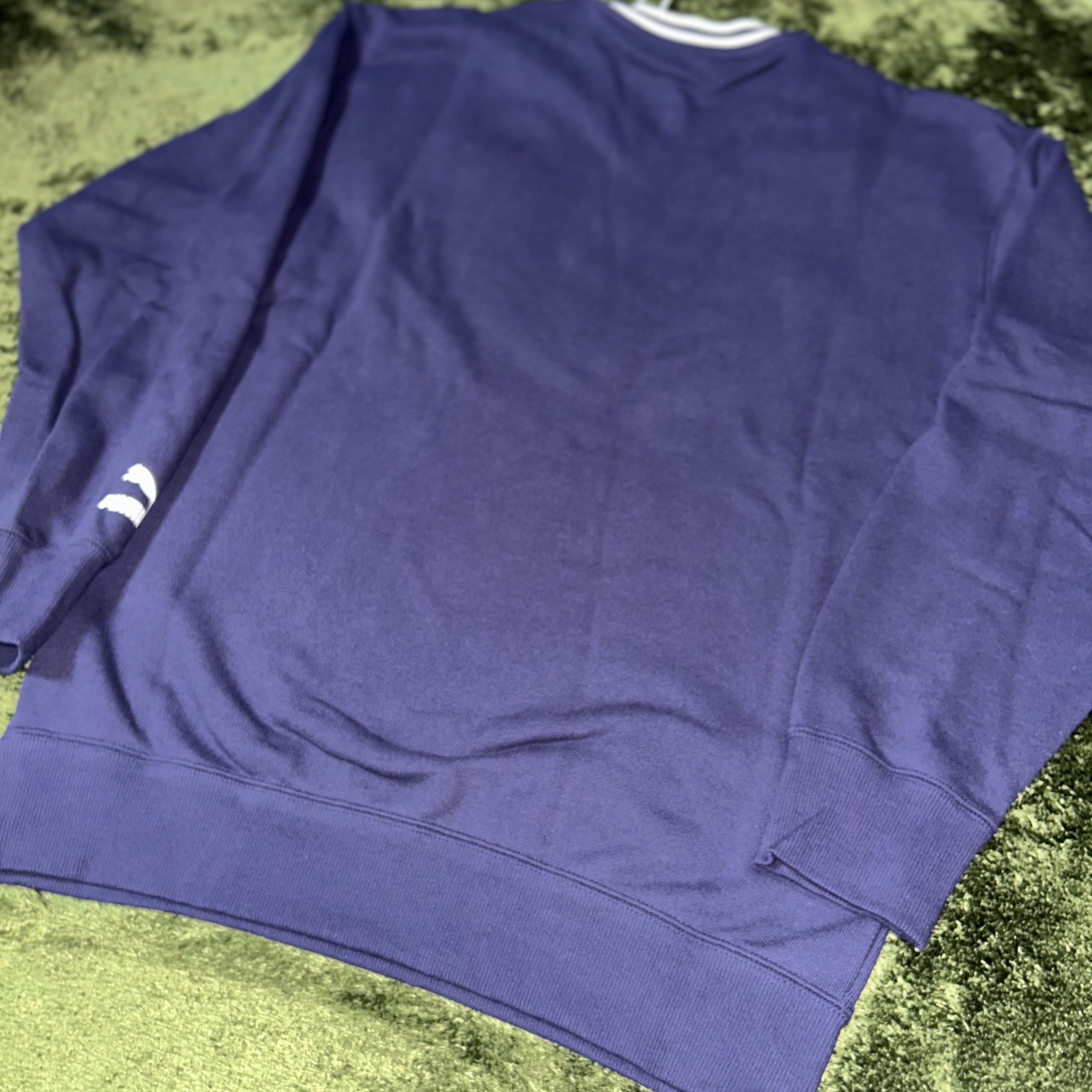 Puma x Staple V-Neck Crew New Navy 착용 스타일 - 5
