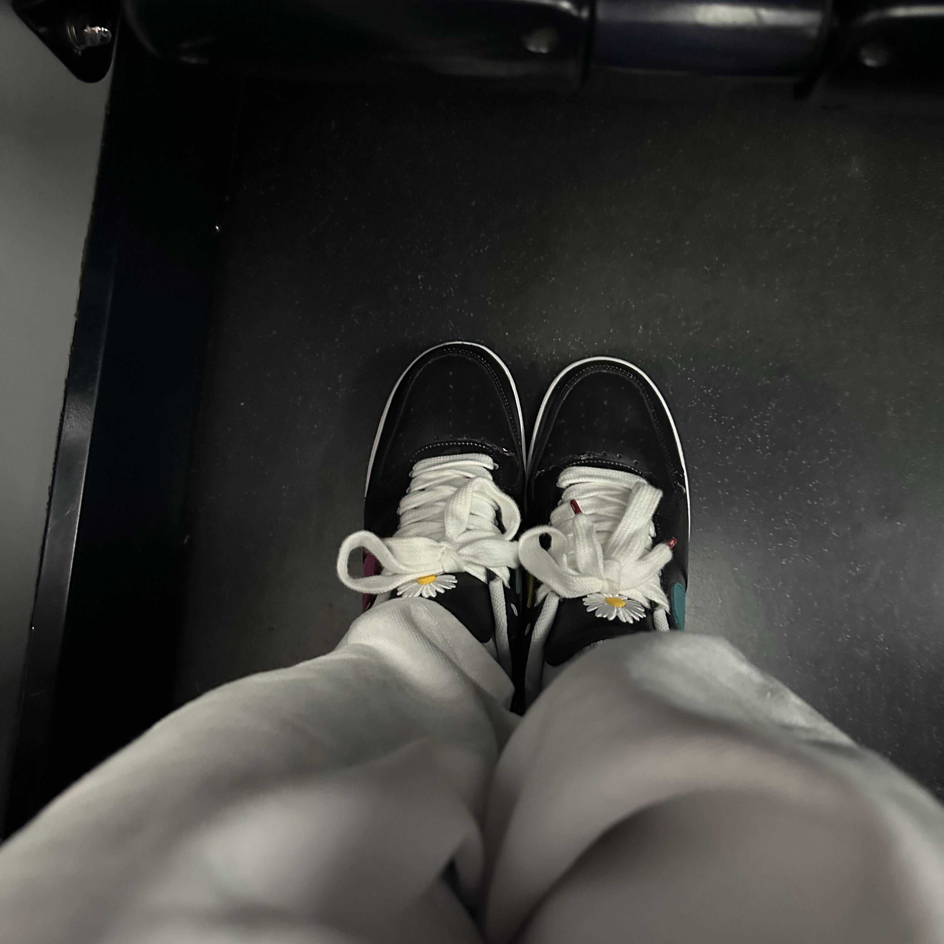 Nike x Peaceminusone Air Force 1 Low Para-Noise 3.0 Black and Multicolor 착용 스타일