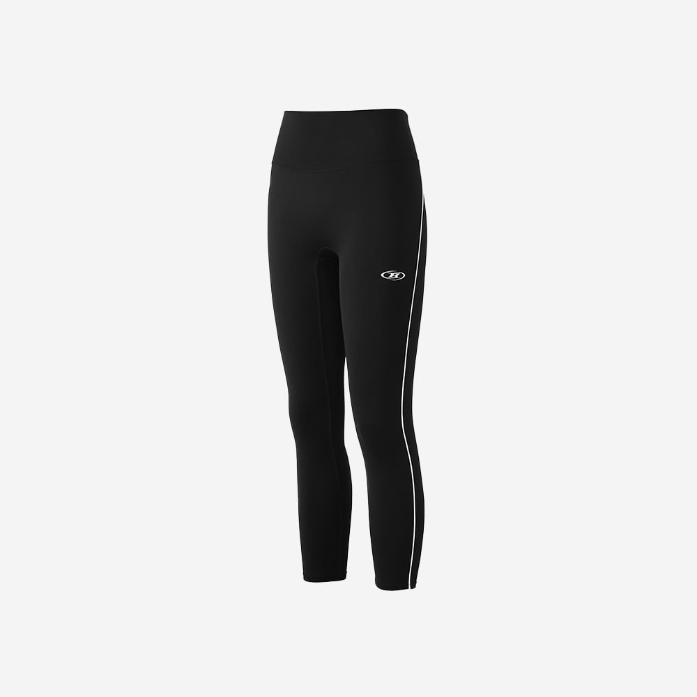 본투윈 심볼 B 파이핑 롱 레깅스 블랙(BORN TO WIN Symbol B Piping Long Leggings Black) - 2