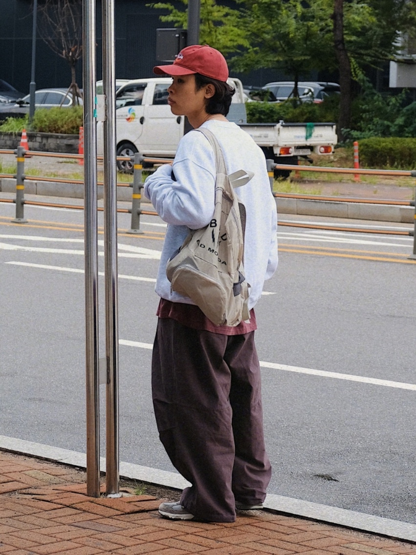 New Balance 993 Made in USA Grey - D Standard 착용 스타일 - 2