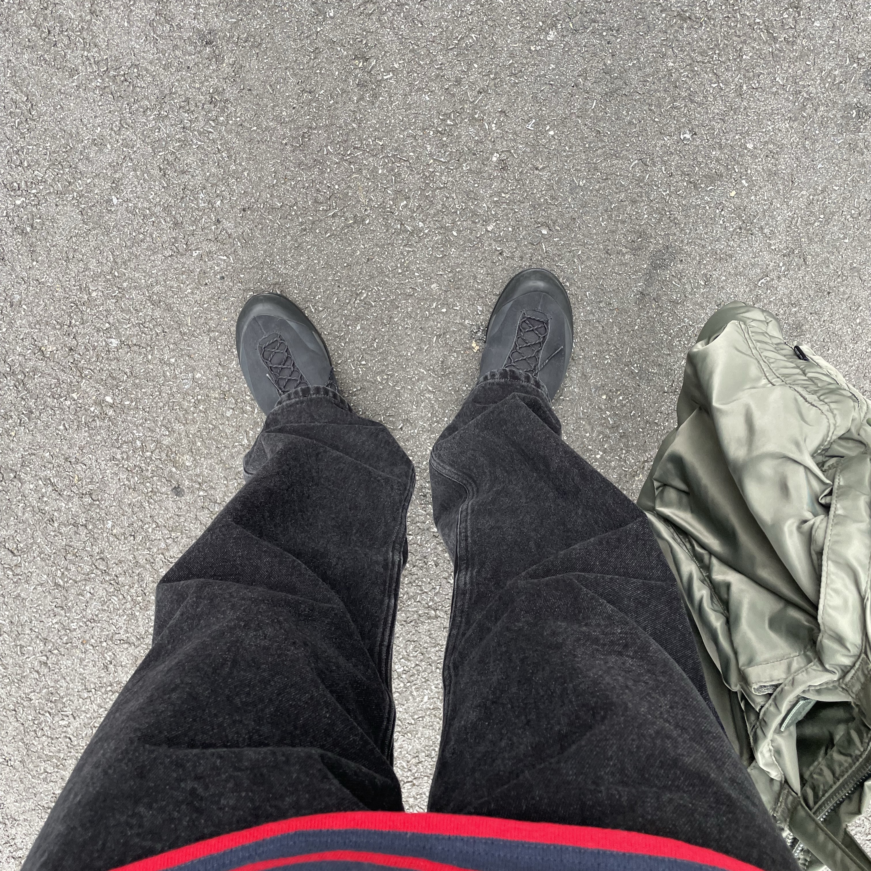 Arc'teryx Konseal FL 2 Leather GTX Black 착용 스타일