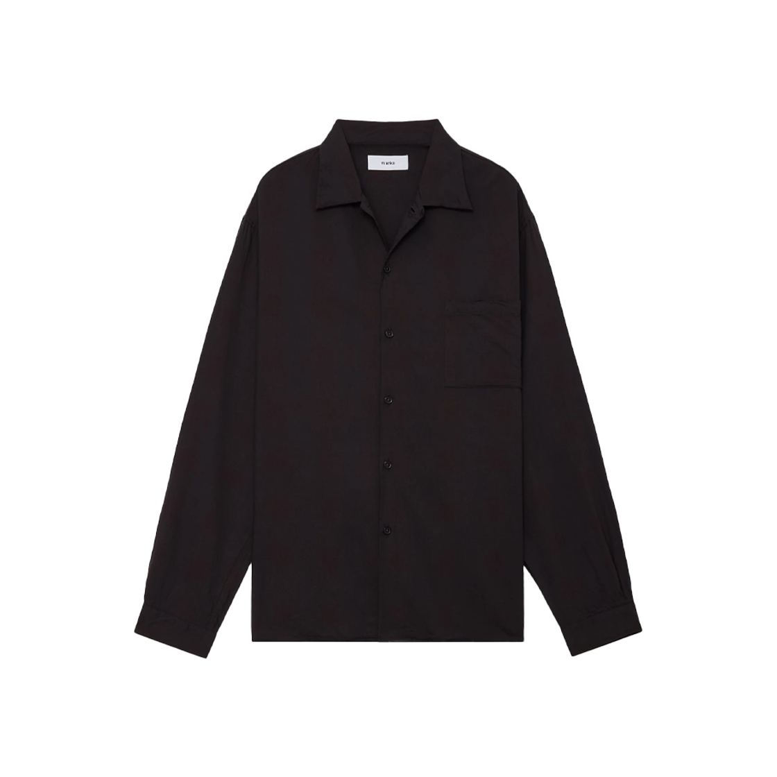 마카 오픈 칼라 셔츠 브라운 - 24FW(Marka Open Collar Shirt Brown - 24FW)