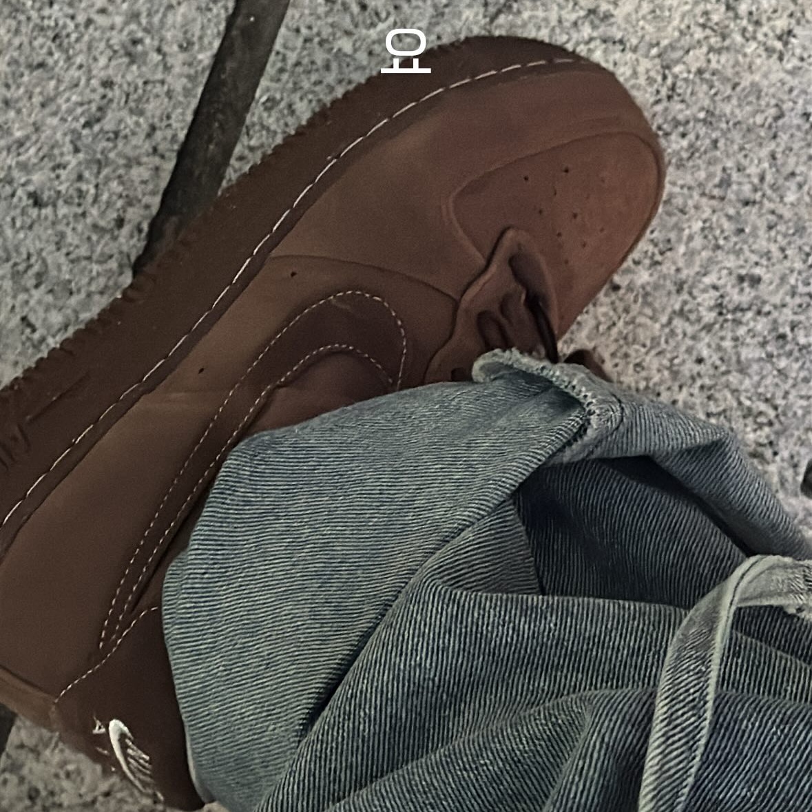 (W) Nike Air Force 1 '07 Cacao Wow 착용 스타일