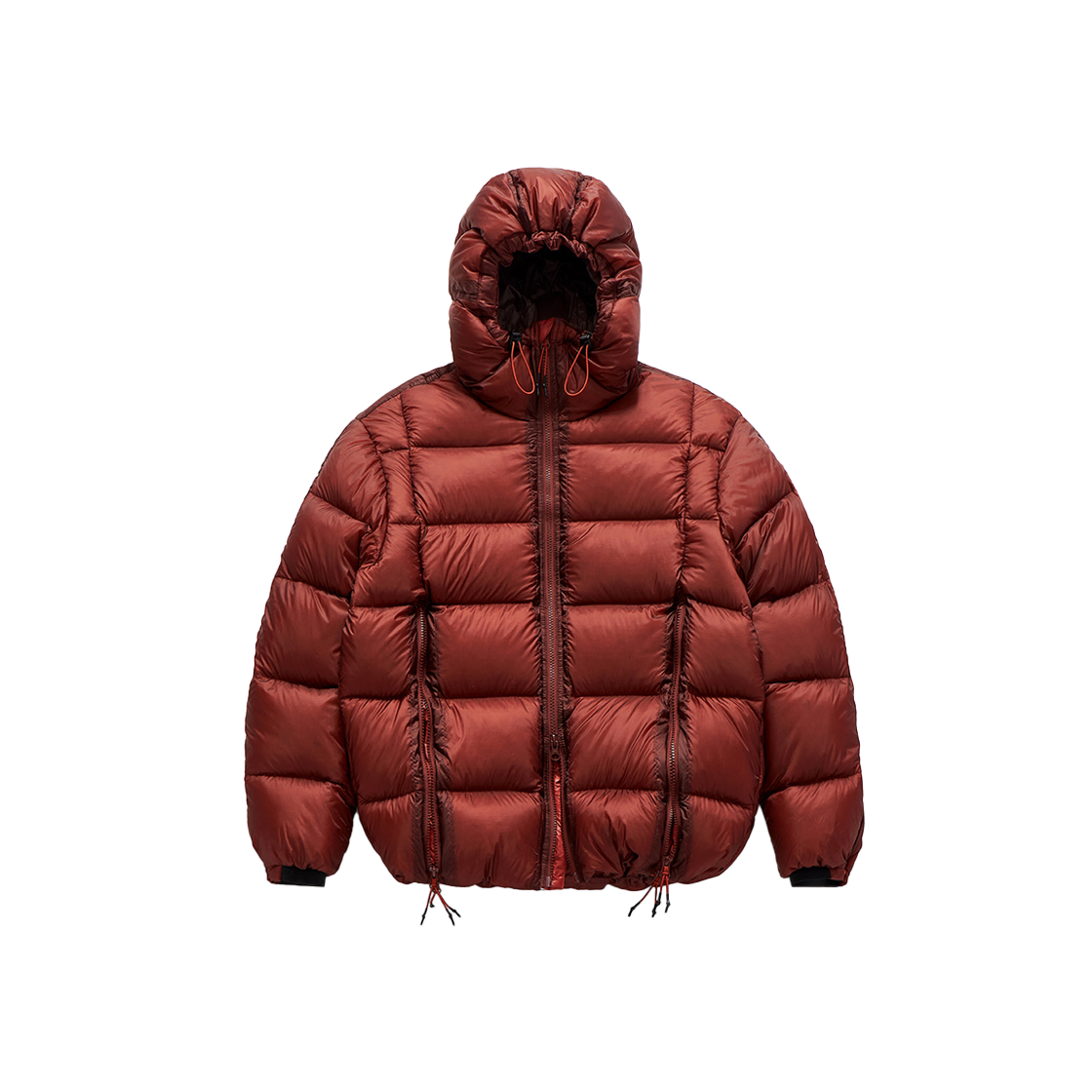 언어펙티드 LS 후드 다운 점퍼 브릭 - 24FW(Unaffected LS Hooded Down Jumper Brick - 24FW)