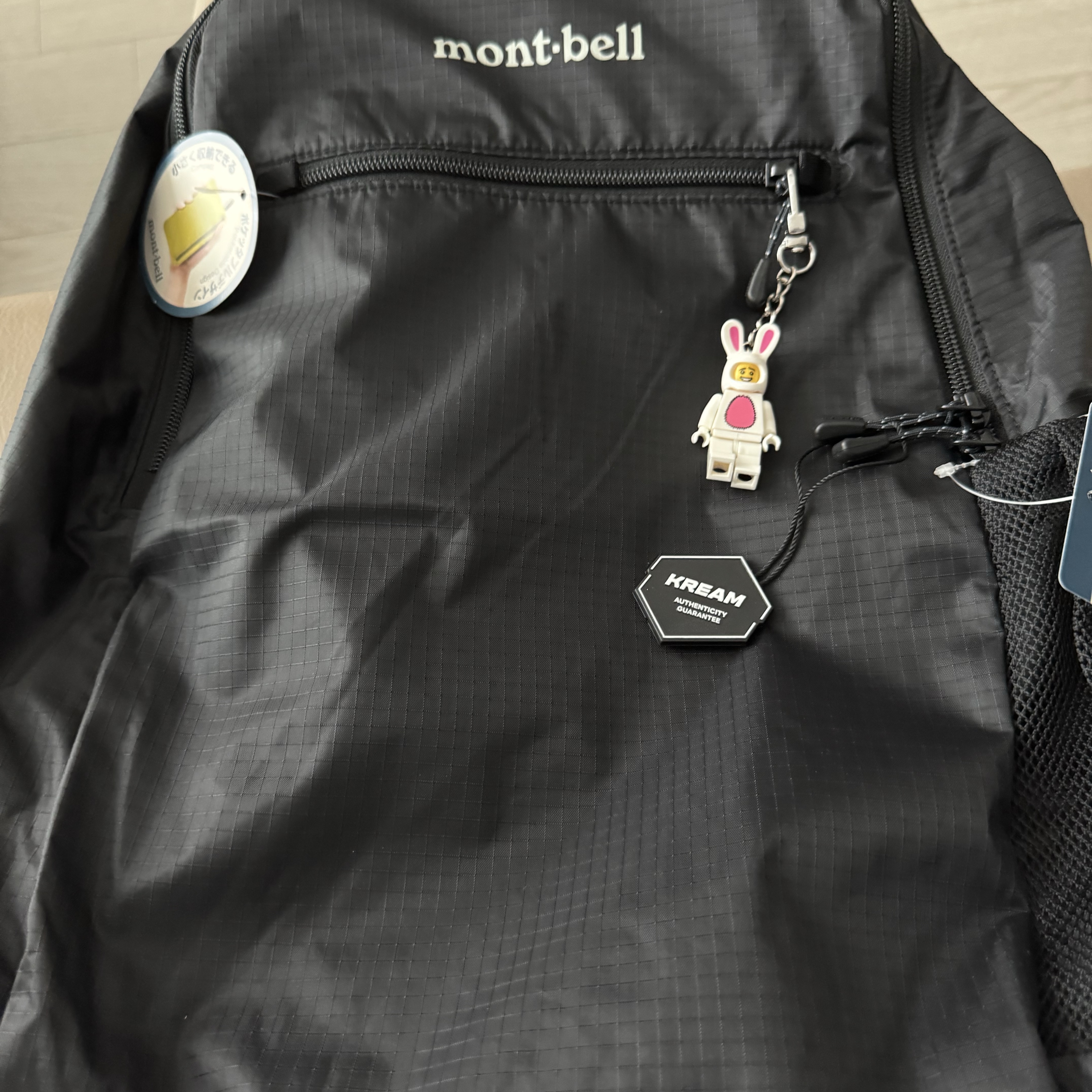 Montbell Pocketable Light Pack 18 Black, CHERRY DRIVER x glgk mini lego keyring 착용 스타일