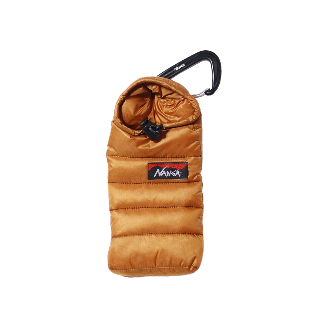 난가 미니 슬리핑 백 폰 케이스 골드 - 24FW(Nanga Mini Sleeping Bag Phone Case Gold - 24 FW)