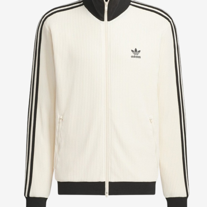 Adidas Waffle Beckenbauer Track Top Wonder White - KR Sizing 착용 스타일