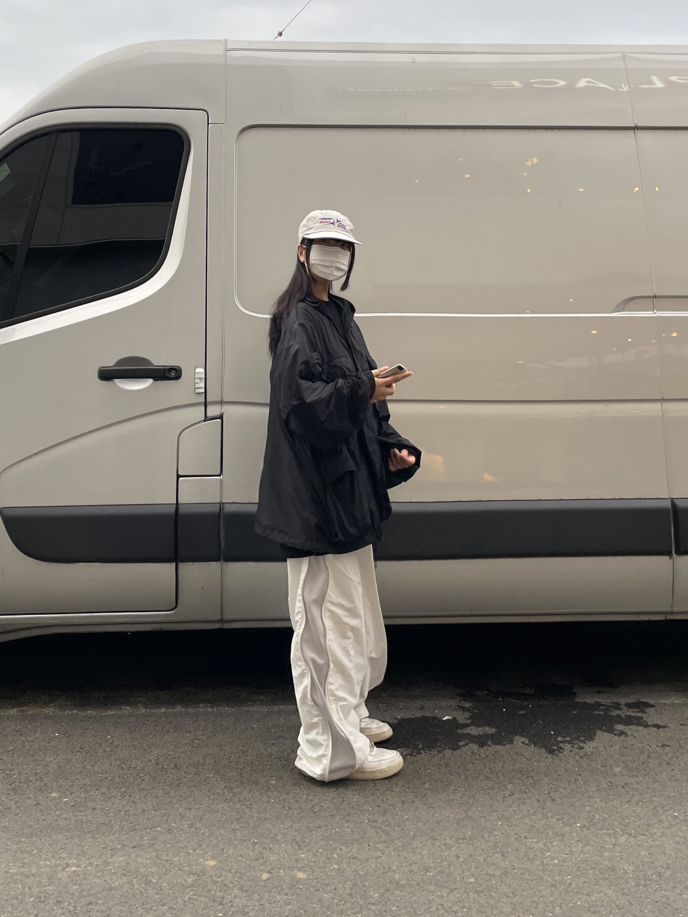 Nike Air Force 1 '07 Low White 착용 스타일 - 1