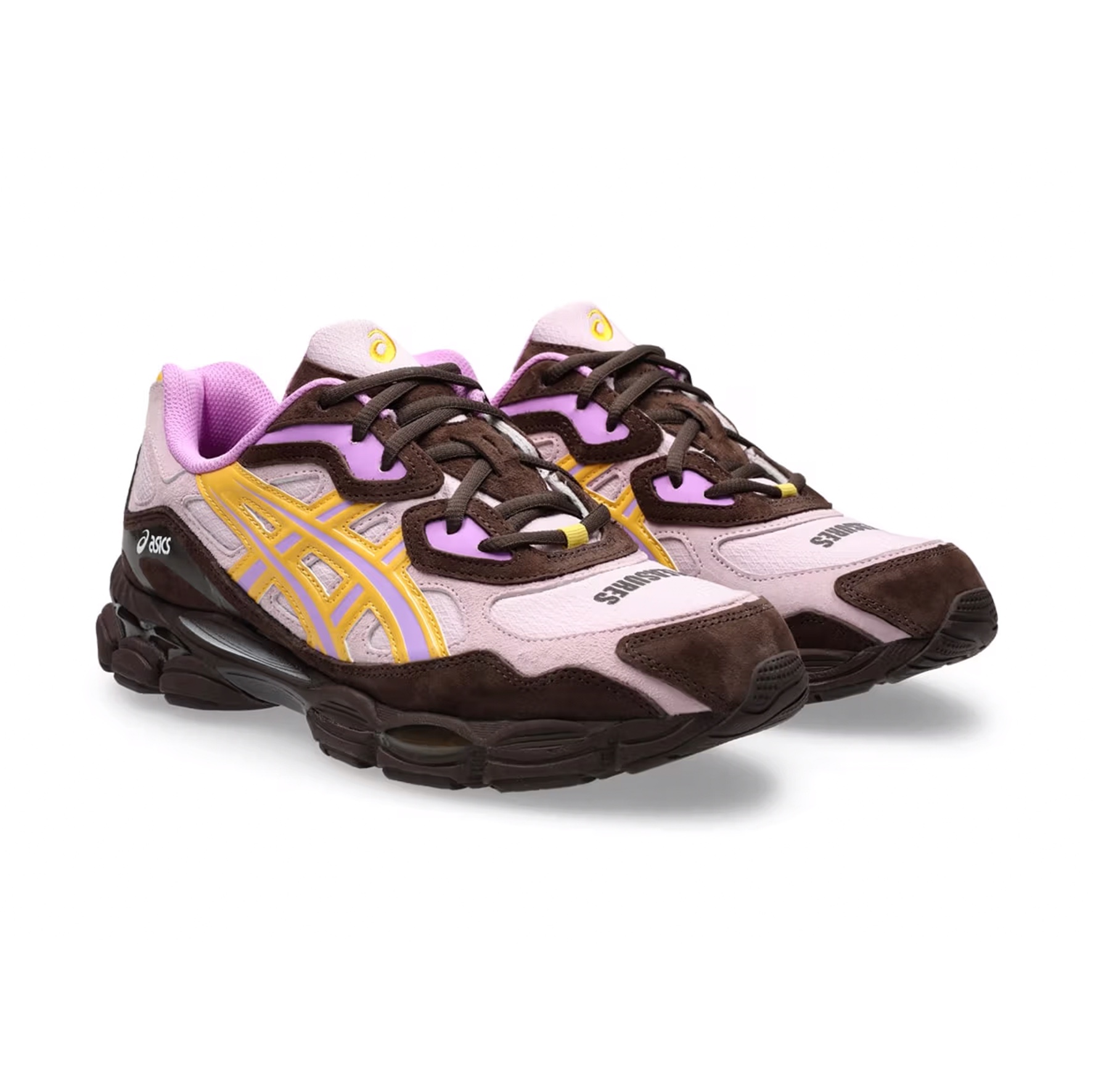 Asics x Pleasures Gel-NYC Barely Rose Lavender Glow 착용 스타일 - 2