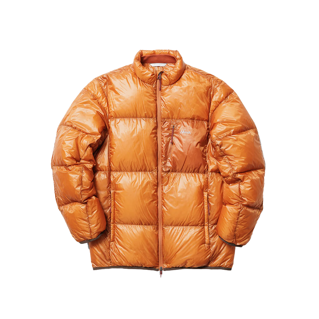 난가 마운틴 로지 다운 자켓 러스티 오렌지 - 24FW(Nanga Mountain Lodge Down Jacket Rrusty Orange - 24 FW)