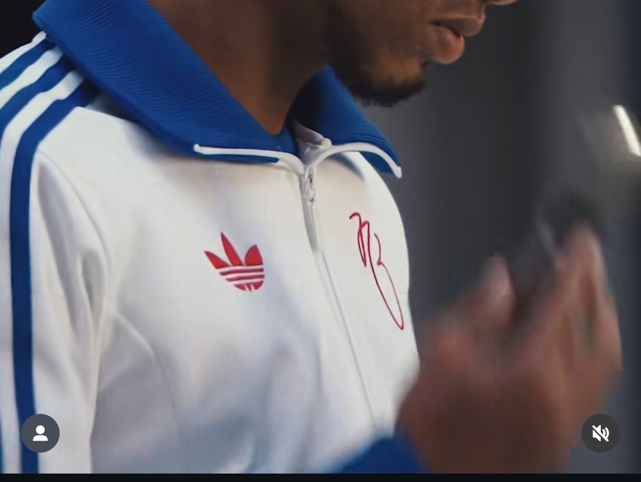 Adidas Jude Bellingham Sports Jacket White - KR Sizing 착용 스타일 - 1