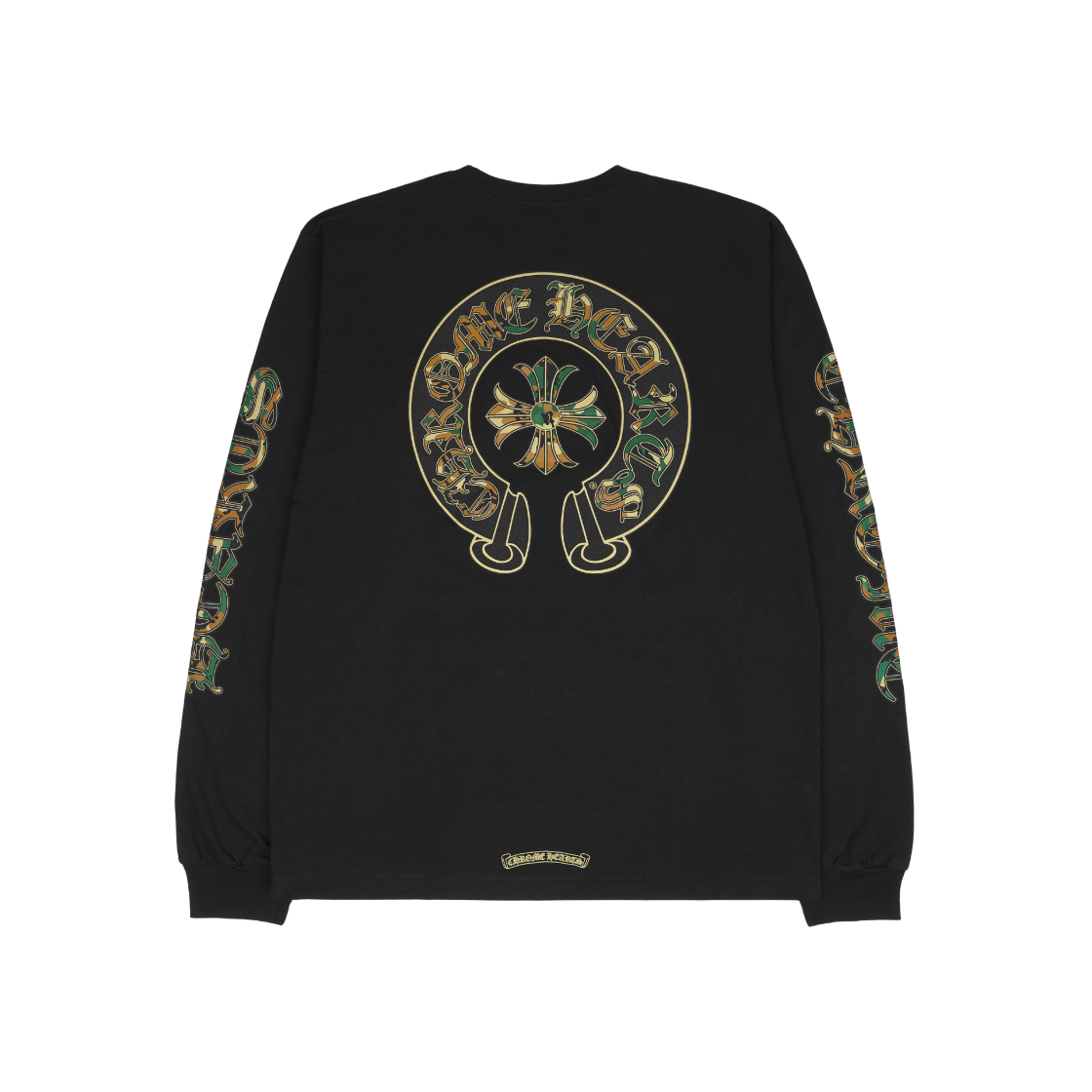 크롬하츠 카모 홀스슈 롱슬리브 티셔츠 블랙 | Chrome Hearts 크롬하츠 카모 홀스슈 롱슬리브 티셔츠 블랙 | Chrome Hearts