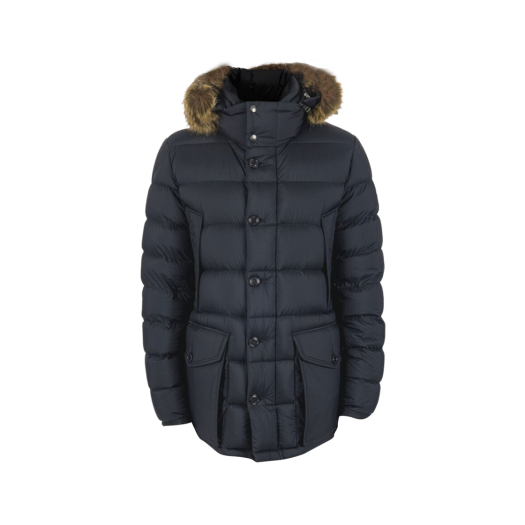 Moncler Clunye Short Down Jacket Night Blue - 24FW
