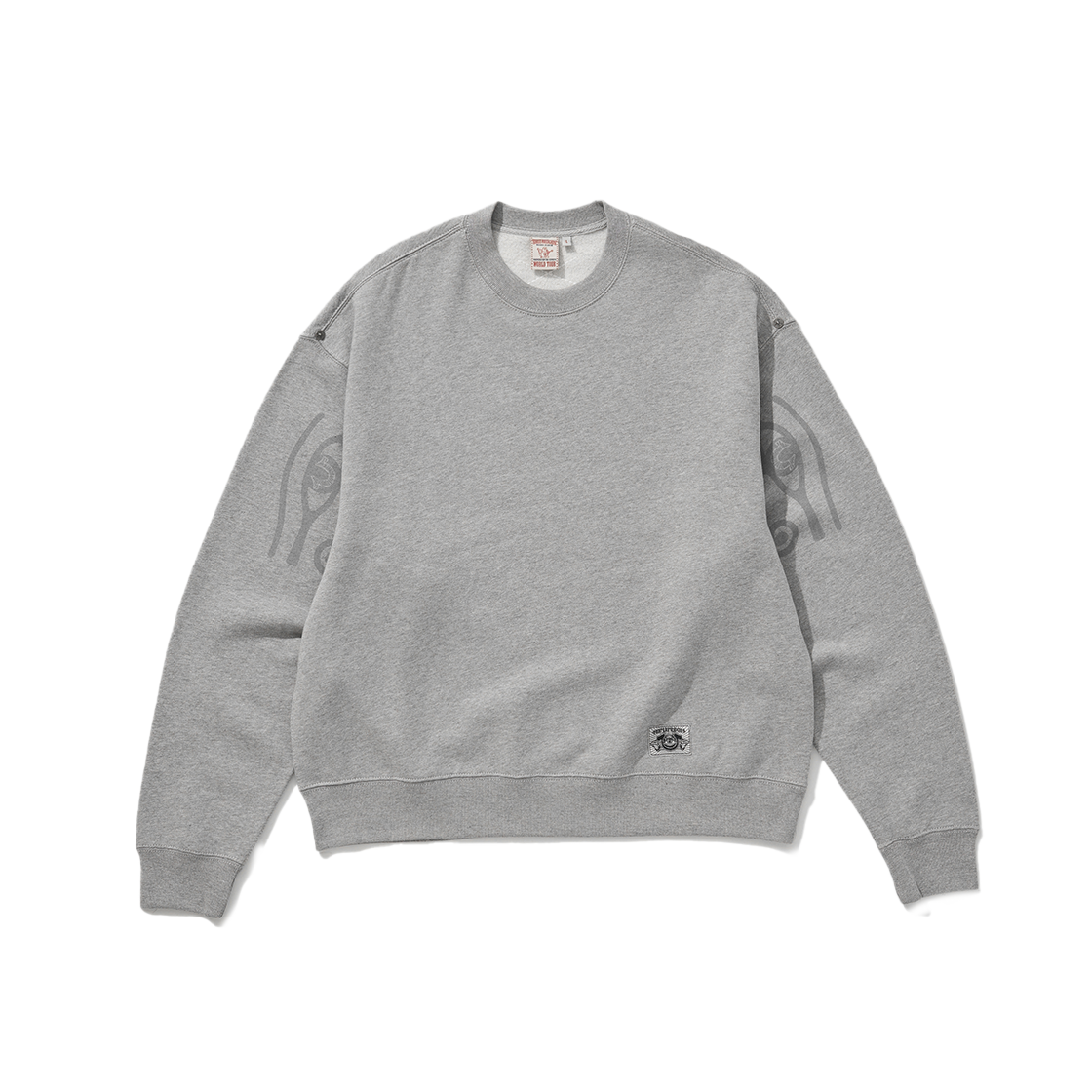 트루릴리젼 이터널 서클 스웨트셔츠 멜란지 그레이(True Religion Eternal Circle Sweatshirts Melange Grey) - 2