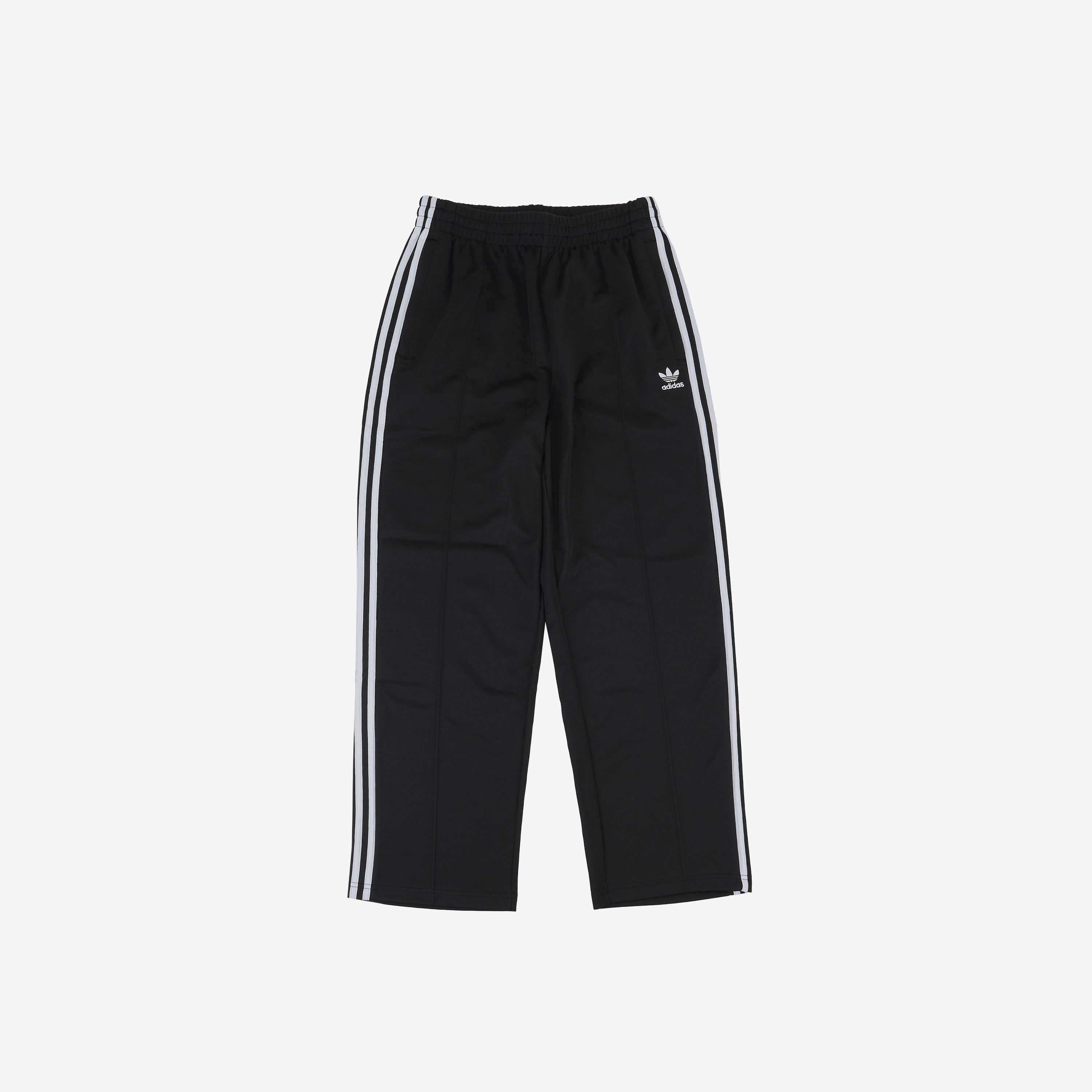 아디다스 아디컬러 배기 핏 파이어버드 트랙 팬츠 블랙 - KR 사이즈(Adidas Adicolor Baggy Fit Firebird Track Pants Black - KR Sizing)