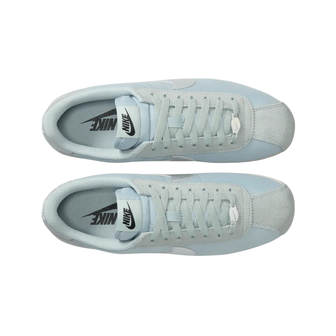 (W) 나이키 코르테즈 텍스타일 라이트 퍼미스 메탈릭 실버((W) Nike Cortez Textile Light Pumice Metallic Silver) - 2