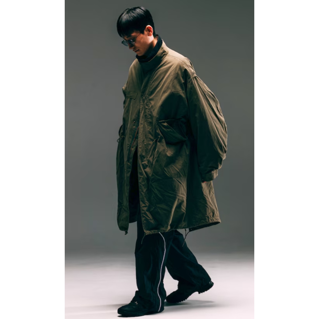 Freak's Store M-65 Mods Coat Liner Set Olive 착용 스타일 - 5
