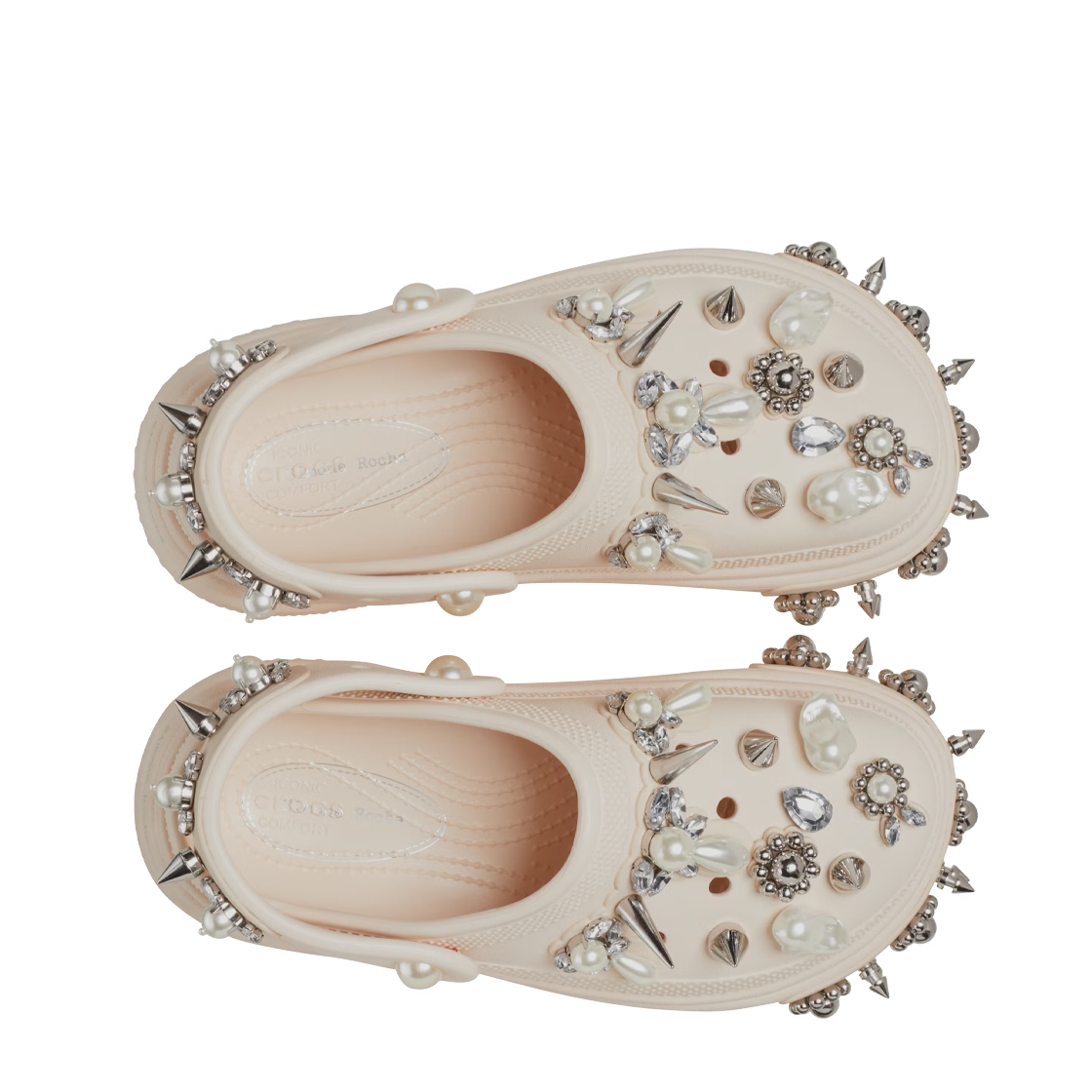 (W) 크록스 x 시몬 로샤 스톰프 클로그 듀((W) Crocs x Simone Rocha Stomp Clog Dew) - 2