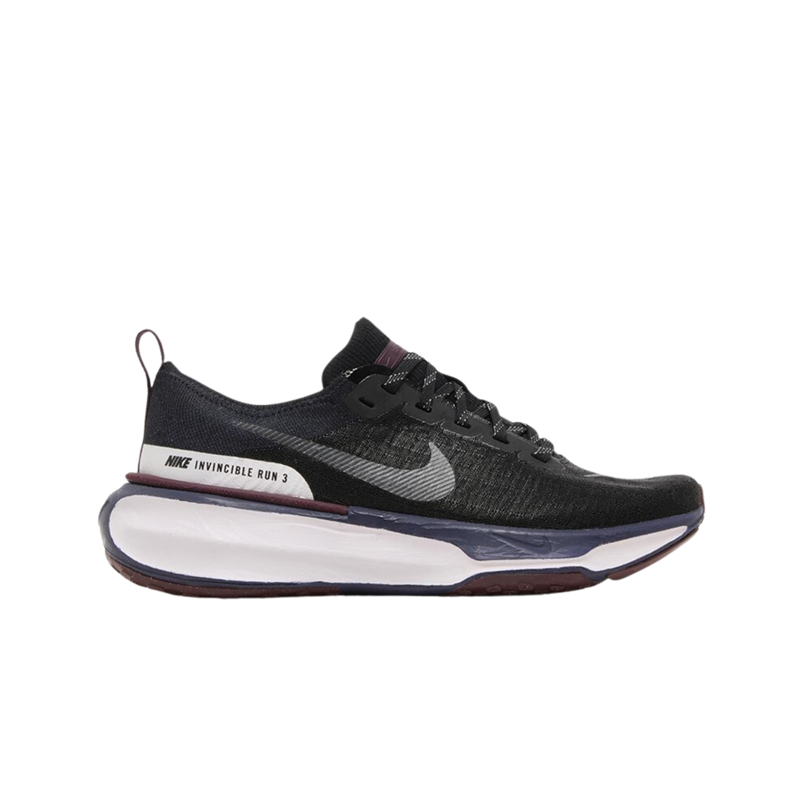 (W) 나이키 줌X 인빈시블 런 플라이니트 3 블랙 아이언 그레이((W) Nike ZoomX Invincible Run Flyknit 3 Black Iron Grey)