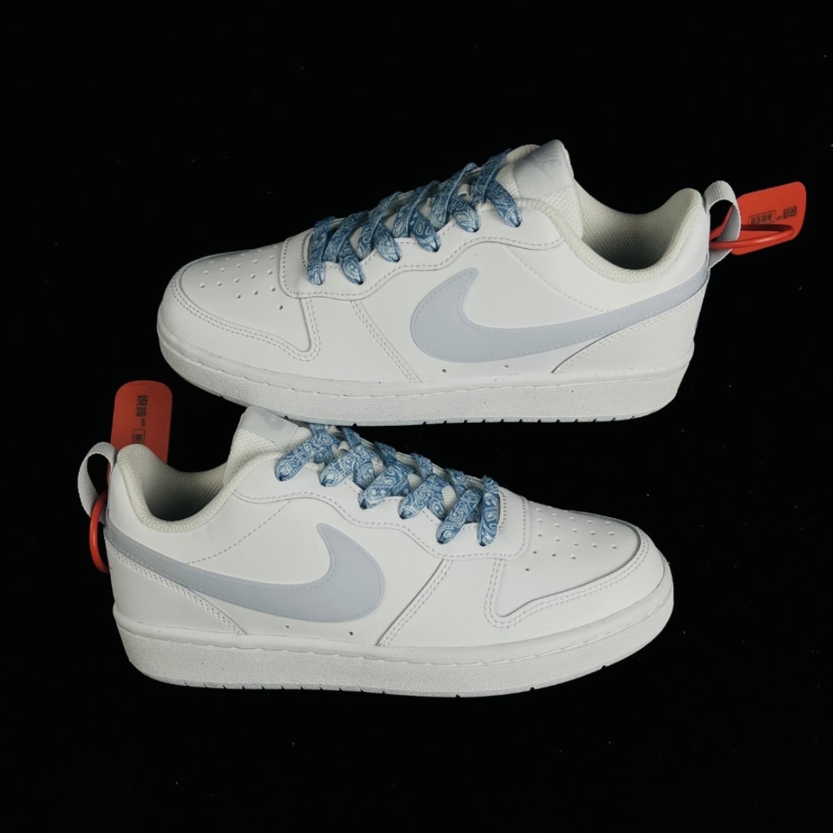 Nike Air Force 1 '07 White Black 착용 스타일 - 2