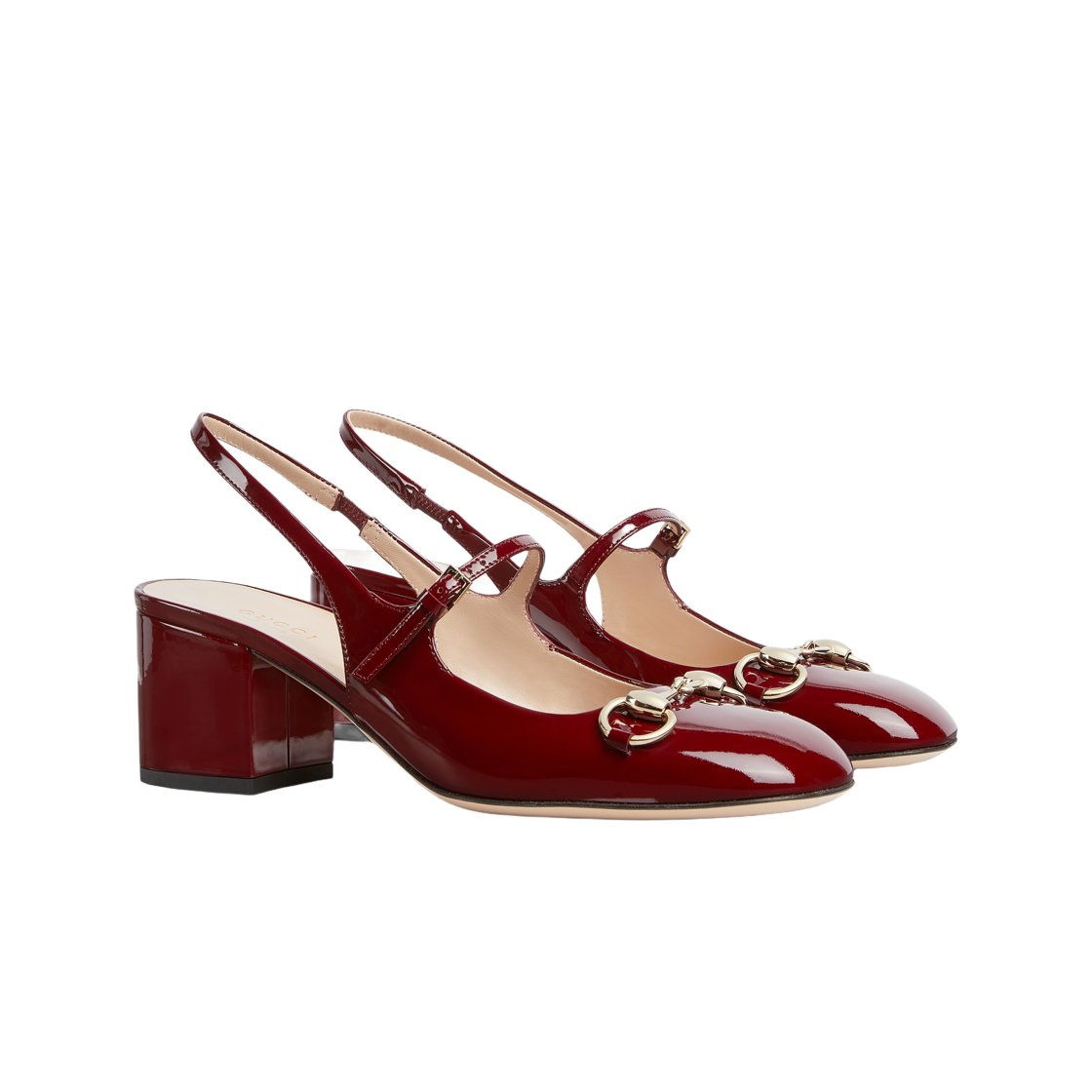 (W) 구찌 홀스빗 펌프스 로쏘 앙코라 레드((W) Gucci Horsebit Pumps Rosso Ancora Red) - 2
