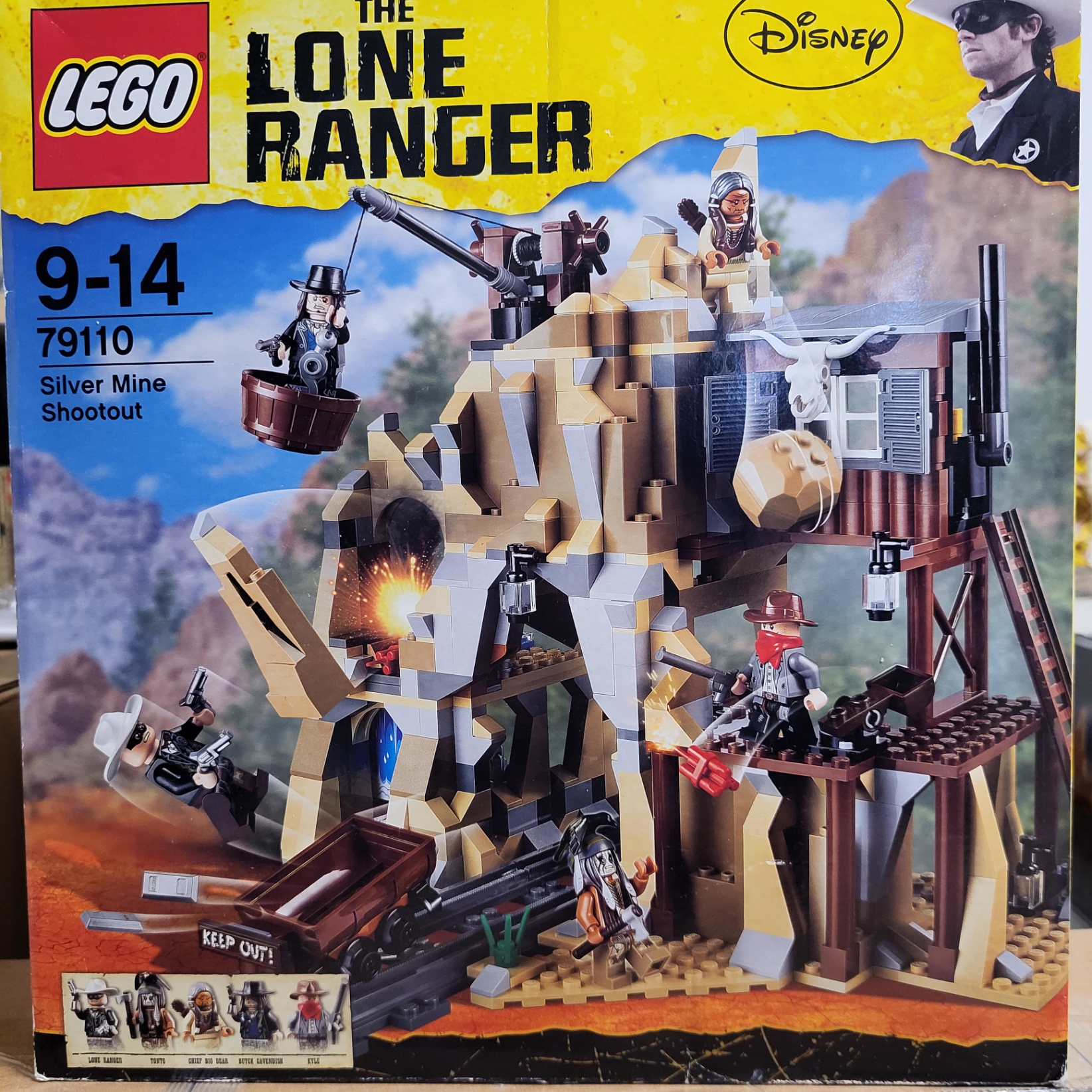 Lego Disney Silver Mine Shootout 착용 스타일