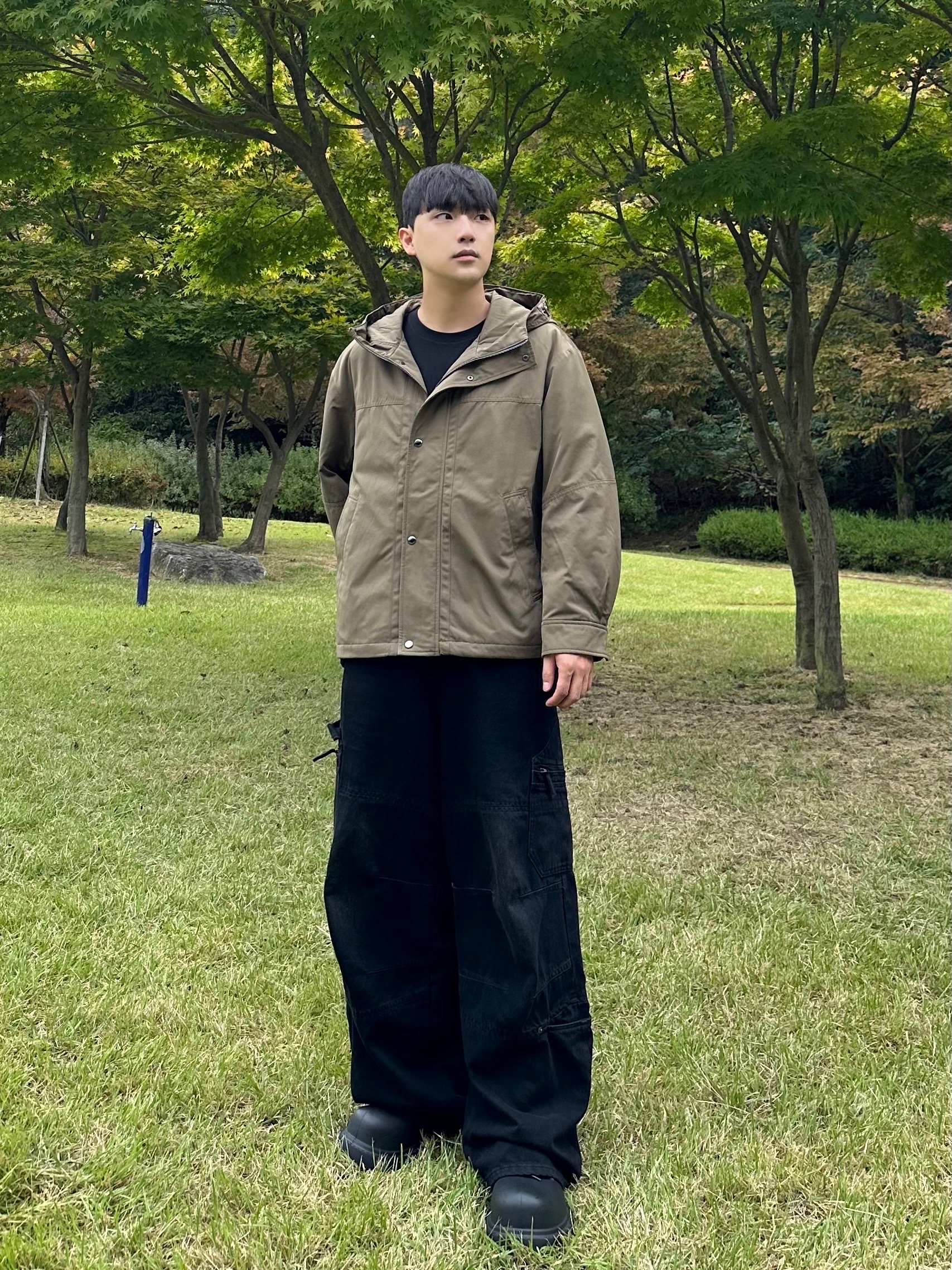Balenciaga Steroid Derby Black 착용 스타일 - 1
