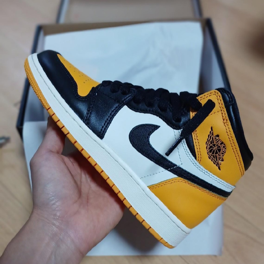 (GS) Jordan 1 Retro High OG Taxi 착용 스타일