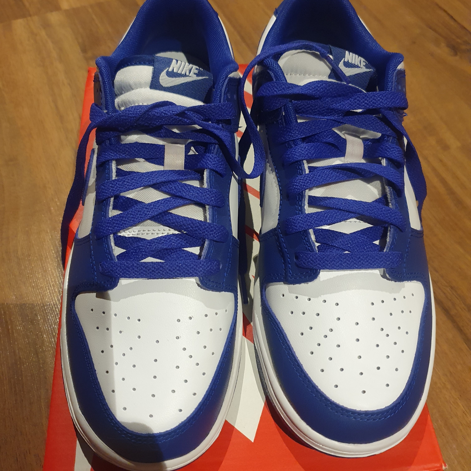 Nike Dunk Low Retro White Concord 착용 스타일