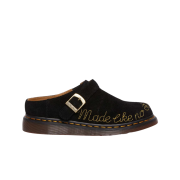 Dr. Martens Isham Desert Oasis Suede Mule Black