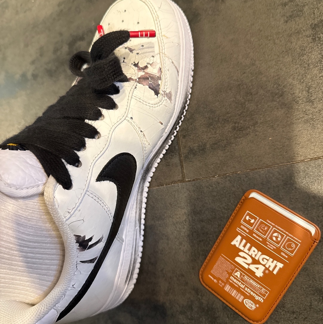 Nike x Peaceminusone Air Force 1 Low Para-Noise 2.0 착용 스타일