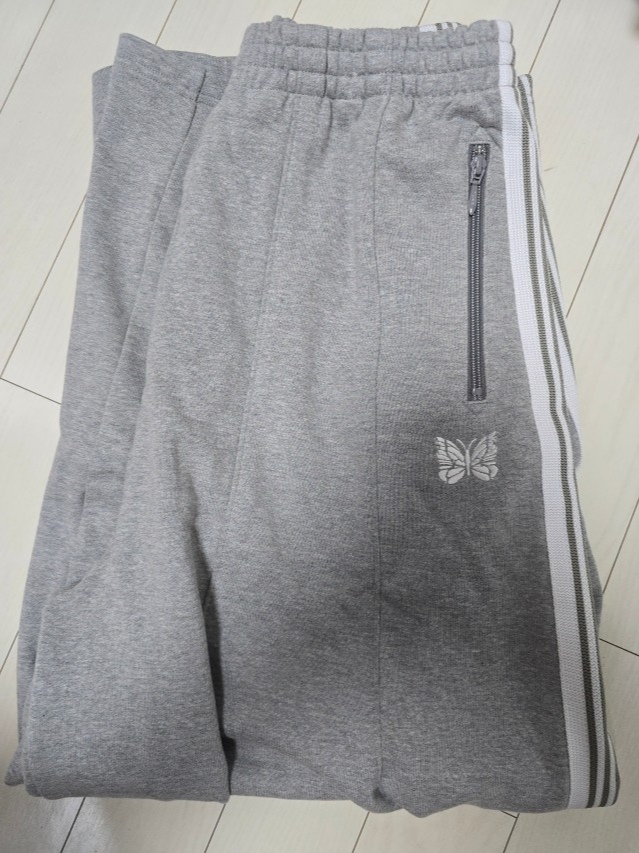 Needles x LHP H.D. Track Pants Grey 착용 스타일