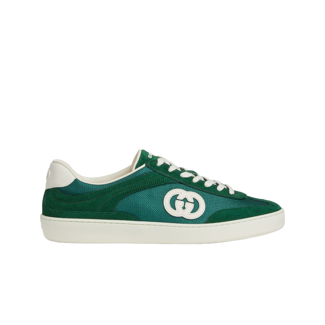 791742-AADM0-3143 Gucci Interlocking G Sneakers Green