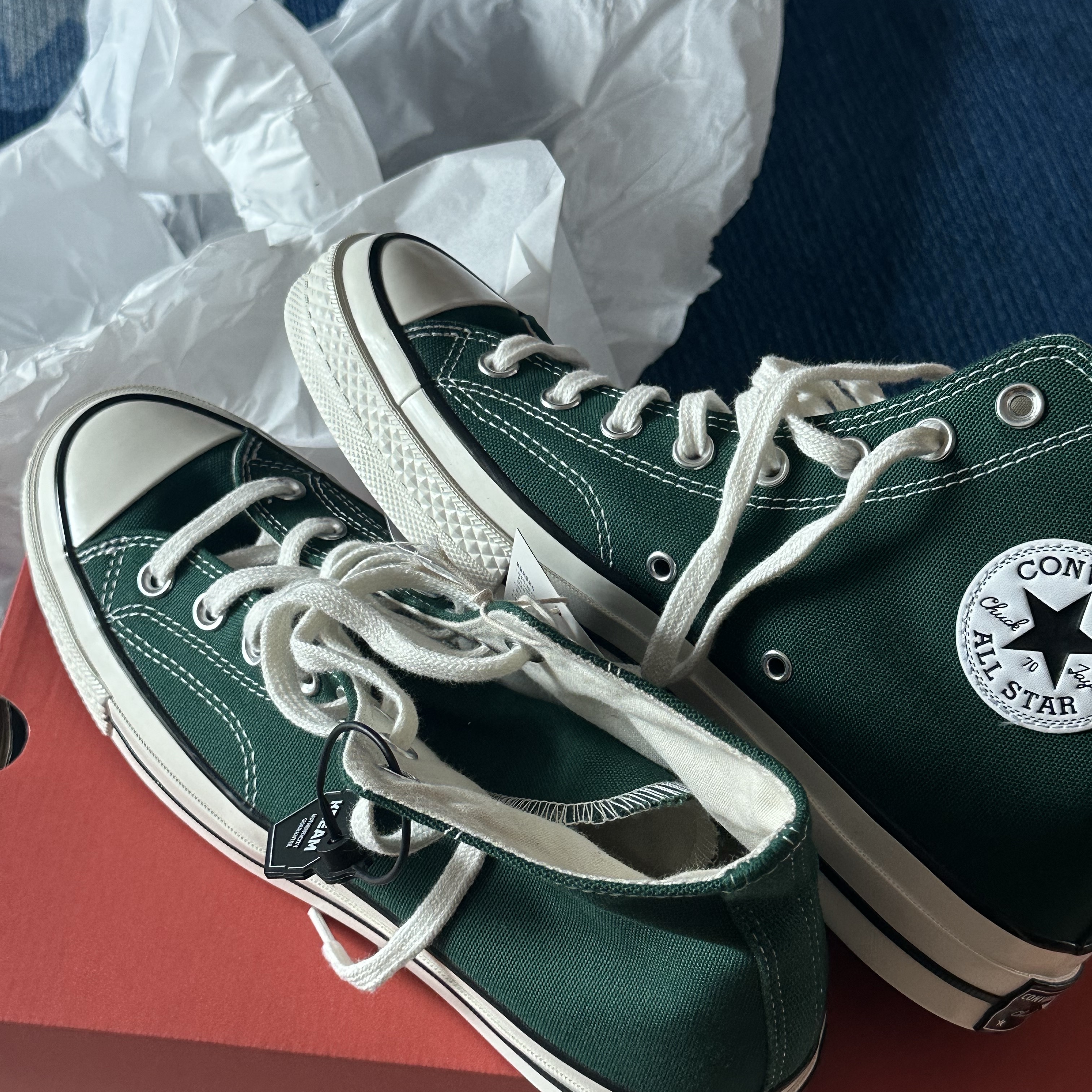 Converse Chuck 70 High Midnight Clover 착용 스타일