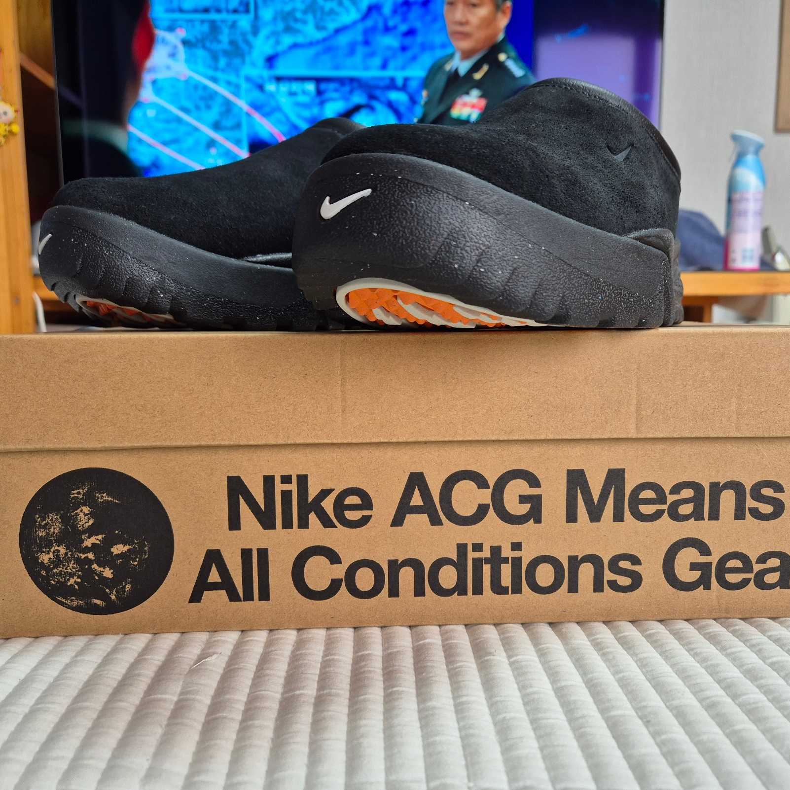 Nike ACG Rufus Black 착용 스타일 - 2