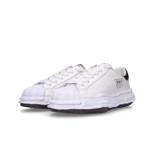 Maison Mihara Yasuhiro Blakey OG Sole Leather Low-top Sneakers White